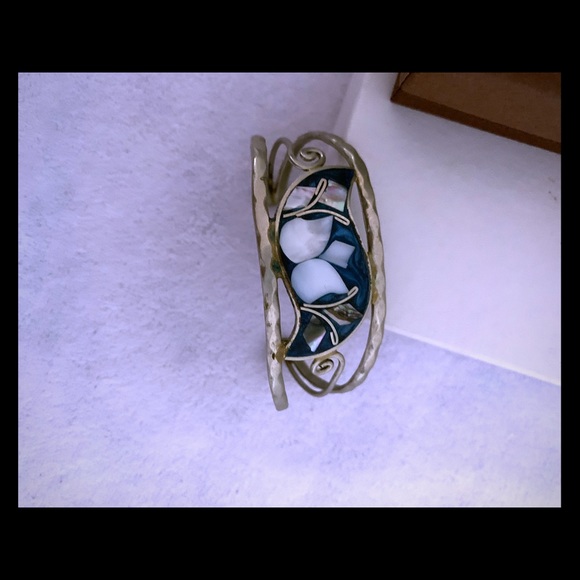 Jewelry - silver and mother of pearl bracelet